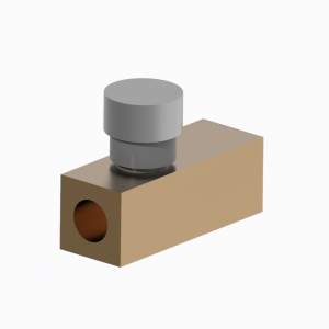 VALVE,FLOW CNTL 0.38NPT INL BRS P.C./CHK