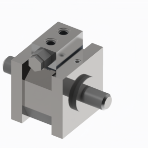 ROTAC, CLAMP METRIC 2.00 SS 100DEG DBL END BASE MTG,1.06SAE W/REL VLV