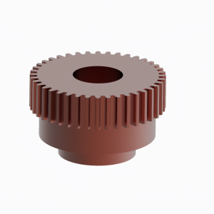 MANDREL,BRZ NUT & GEAR 1-3/8