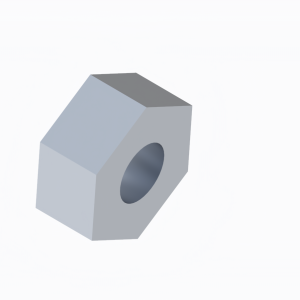 HEXNUT 1/4-20 SELFLOC CA DIUM