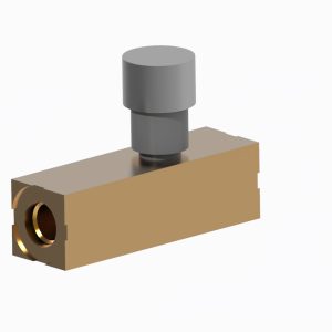 VALVE,FLOW CNTL 0.44 SAE INL STL