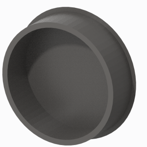 PLUG,HOLE 1.38 BLK PLS