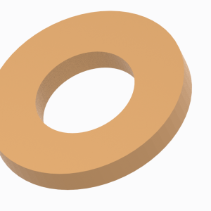 WASHER,OTH 0.25 WHITE PTFE 0.25ID X 0.50OD X.062 THK