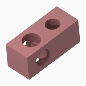 JBLK,AIR 0.12NPT 01PATH 02PORT ELL 1 MTG HOLES CLR LCS