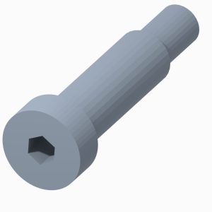 SHLD,0.38-16X0.50DIAX1.50LG LCK STL