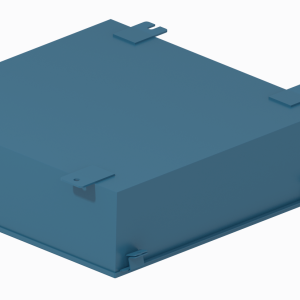 ENCL,W/PL 20.00H 20.00W 6.00D SGL DOOR