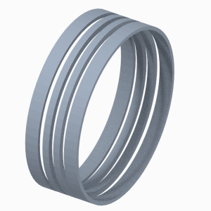 SLKIT,PIST SEAL 160MMB 1540E INJ