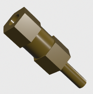 SHAFT,CPLG M6/M4 FOR LWH Z301 LWH Z301 M6/M4