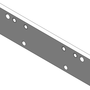 RAIL,SHOT MANIFOLD MTG UNILOY